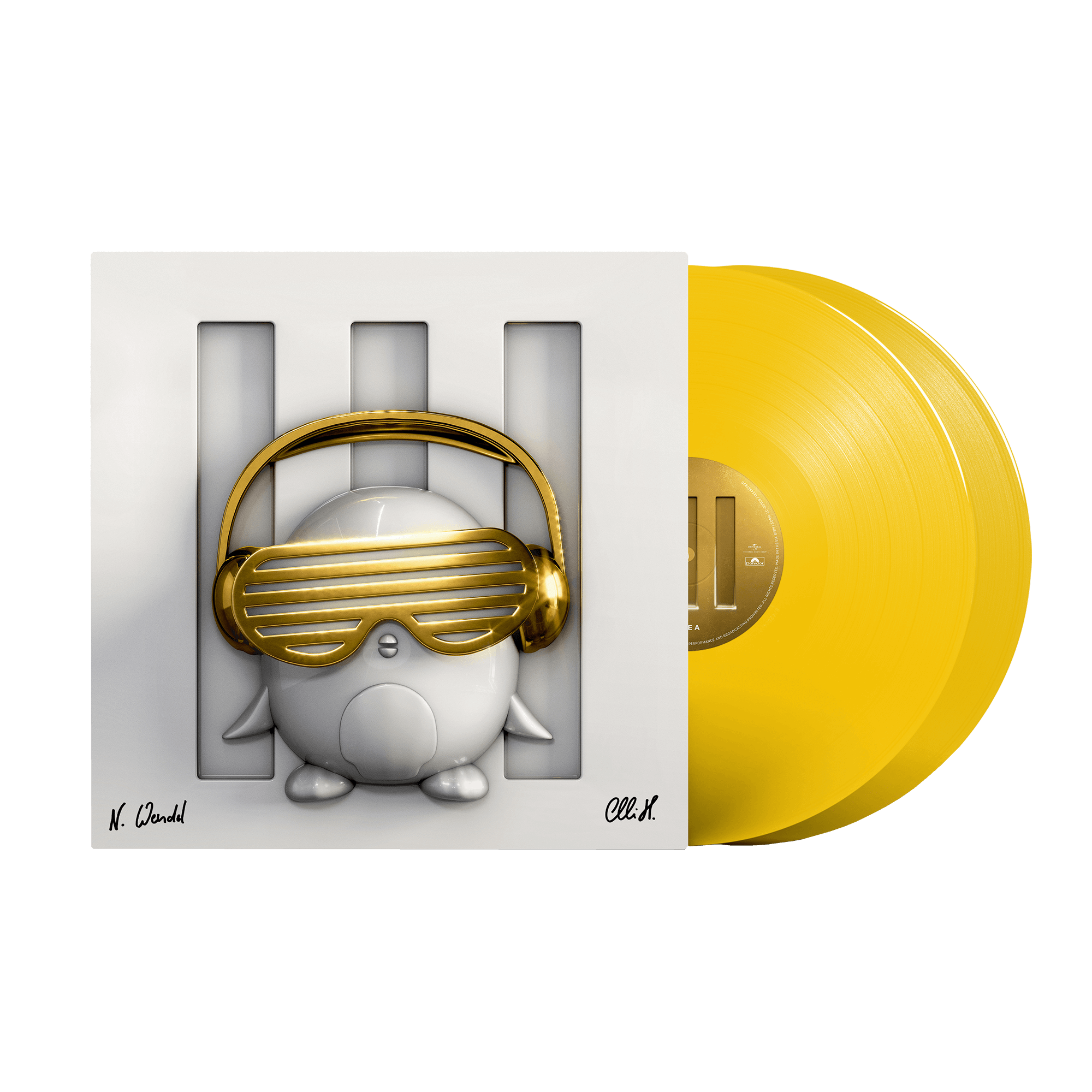 Gestört aber GeiL III Signierte Limitierte Gelb Transparente 2LP 227145